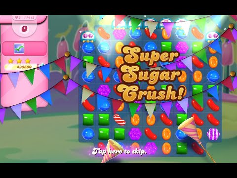 Candy Crush Saga Level 11413 (3 stars, No boosters)