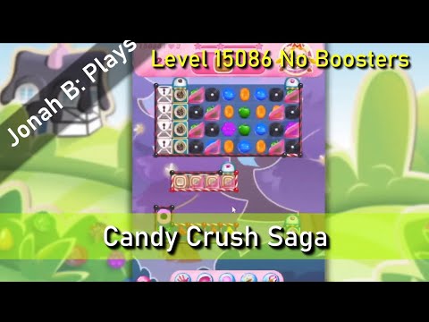 Candy Crush Saga Level 15086 No Boosters