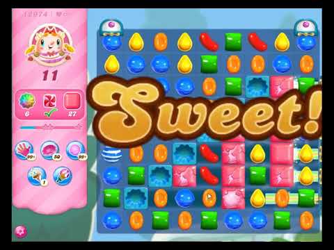 Candy Crush Saga Level 12974 - NO BOOSTERS | SKILLGAMING ✔️