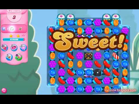 Candy Crush Saga Level 12075 (2nd version, 3 stars, No boosters)