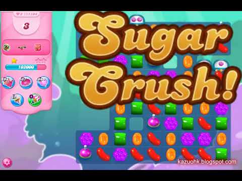 Candy Crush Saga Level 11104 (3 stars, No boosters)