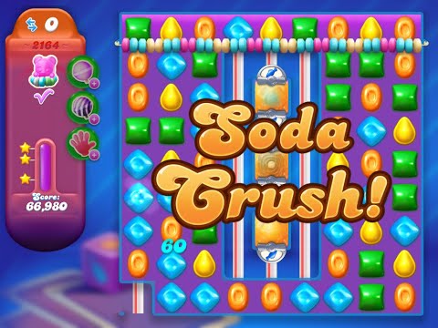 Candy Crush Soda Saga Level 2164 (3 stars, NO boosters)