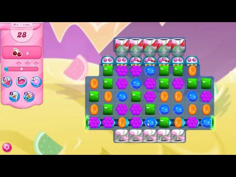 Candy Crush Saga LEVEL 1400 NO BOOSTERS