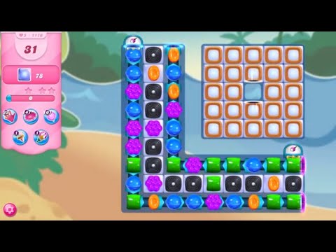 Candy Crush Saga Level 1176 NO BOOSTERS