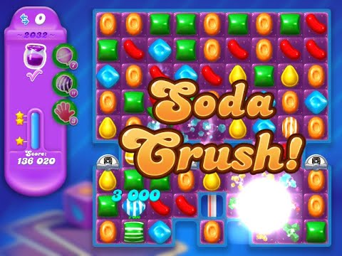 Candy Crush Soda Saga Level 2032 (3 stars, NO boosters)