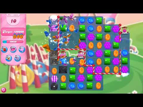 Candy Crush Saga Level 5093 NO BOOSTERS