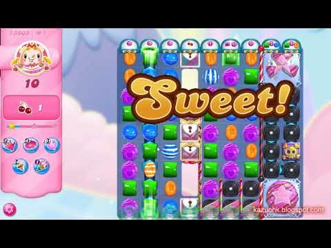 Candy Crush Saga Level 13005 (NO boosters)