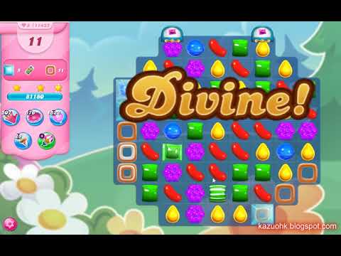 Candy Crush Saga Level 11432 (3 stars, No boosters)