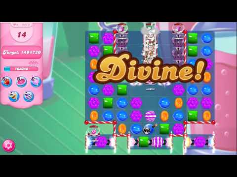 Candy Crush Saga Level 5473 NO BOOSTERS (second version)