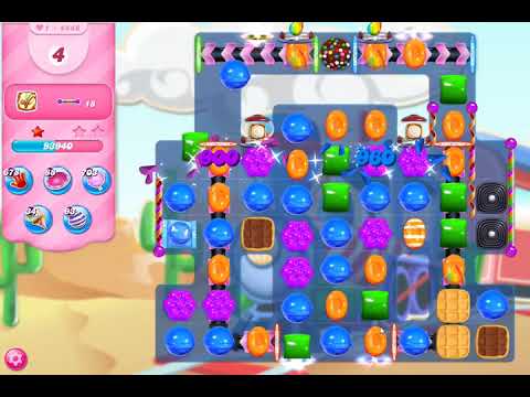 Candy Crush Saga Level 4448 NO BOOSTERS