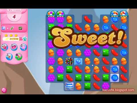 Candy Crush Saga Level 11659 (3 stars, No boosters)