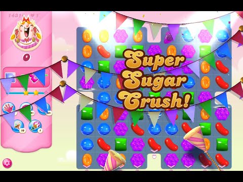 Candy Crush Saga Level 14314 (3 stars, Impossible without boosters)