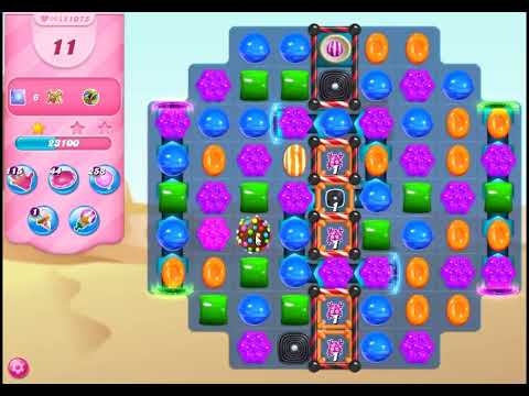 Candy Crush Saga Level 11075 - NO BOOSTERS | SKILLGAMING ✔️