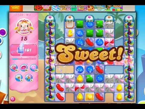 Candy Crush Saga Level 12129 - 20 Moves  NO BOOSTERS