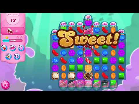 Candy Crush Saga LEVEL 7495 NO BOOSTERS