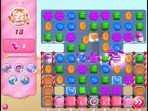 Candy Crush Saga Level 15713 - NO BOOSTERS | SKILLGAMING ✔️