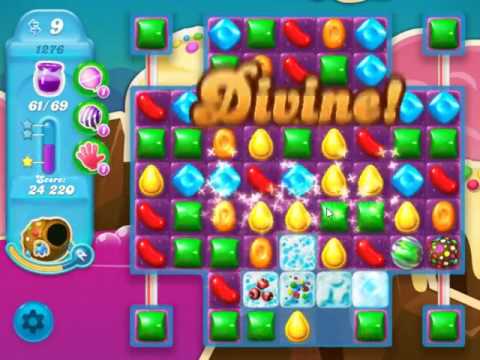 Candy Crush Soda Saga Level 1276 - NO BOOSTERS