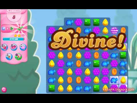 Candy Crush Saga Level 11923 (3 stars, No boosters)