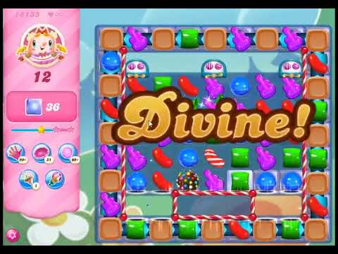 Candy Crush Saga Level 14135 - NO BOOSTERS | SKILLGAMING ✔️