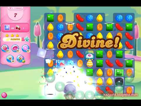 Candy Crush Saga Level 10963 (3 stars, No boosters)