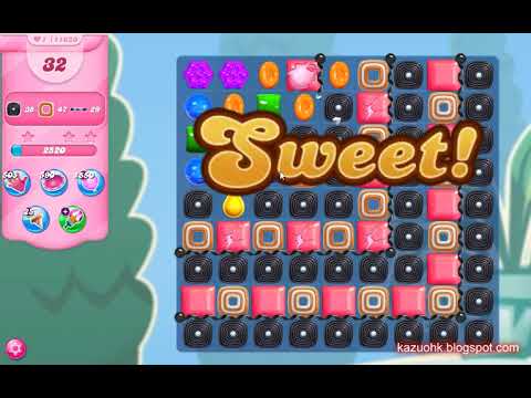 Candy Crush Saga Level 11620 (3 stars, No boosters)