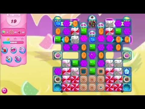 Candy Crush Saga Level 9496 NO BOOSTERS