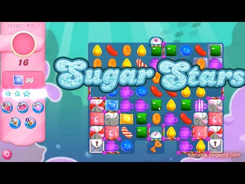 Candy Crush Saga Level 13197 (Sugar stars, No boosters)