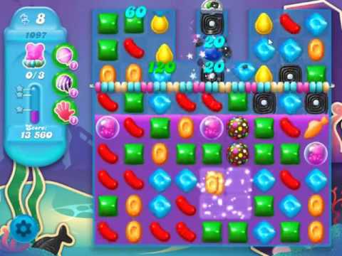 Candy Crush Soda Saga Level 1097 - NO BOOSTERS