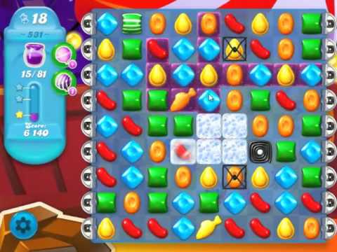 Candy Crush Soda Saga Level 531