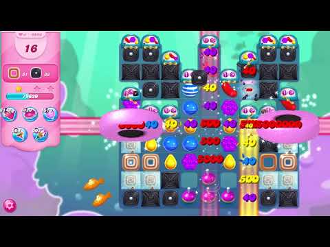 Candy Crush Saga Level 9896 NO BOOSTERS