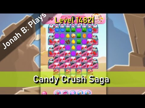 Candy Crush Saga Level 14821