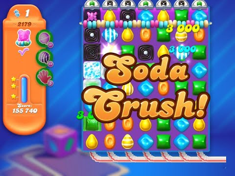 Candy Crush Soda Saga Level 2179 (3 stars, NO boosters)