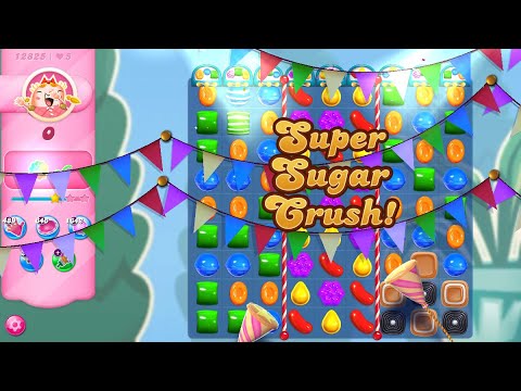 Candy Crush Saga Level 12825 (NO boosters)