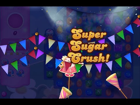 Candy Crush Saga Level 14128 (2nd version, 3 stars, Impossible without boosters)