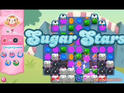 Candy Crush Saga Level 12801 (Sugar stars, No boosters)