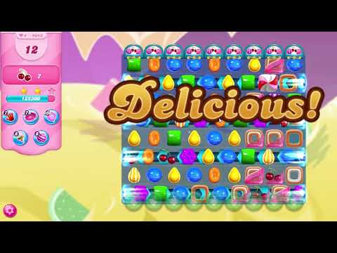 Candy Crush Saga Level 9643 NO BOOSTERS