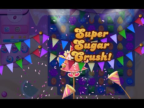 Candy Crush Saga Level 11450 (3 stars, No boosters, 2nd version)