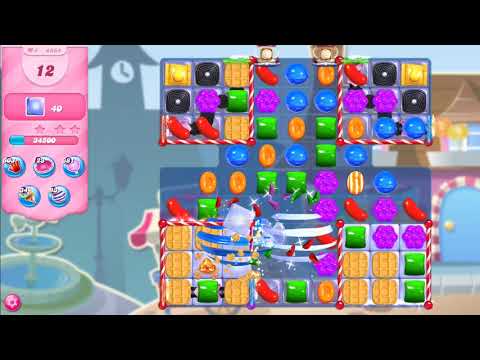 Candy Crush Saga Level 4864 NO BOOSTERS