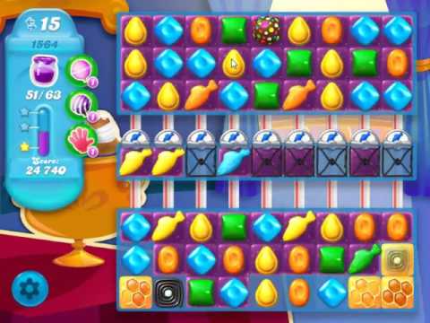 Candy Crush Soda Saga Level 1564 - NO BOOSTERS