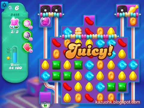 Candy Crush Soda Saga Level 2415 (3 stars, NO booster)