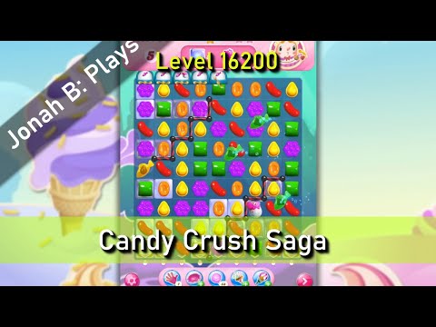 Candy Crush Saga Level 16200