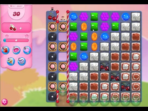 Candy Crush Saga Level 3937 NO BOOSTERS