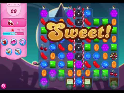 Candy Crush Saga Level 3879 NO BOOSTERS