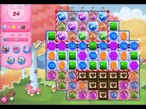 Candy Crush Saga Level 3923 NO BOOSTERS