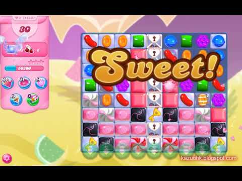 Candy Crush Saga Level 11587 (3 stars, No boosters)