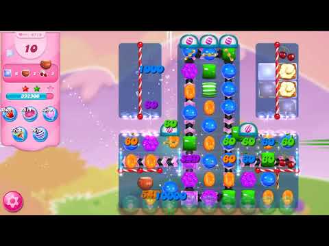 Candy Crush Saga LEVEL 6719 NO BOOSTERS