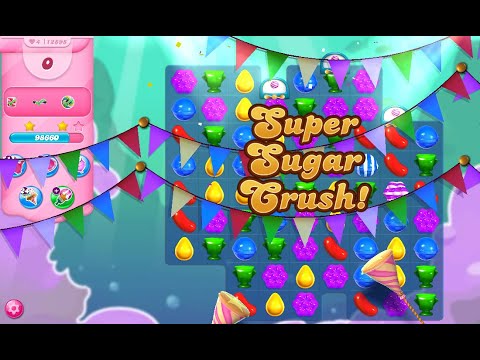 Candy Crush Saga Level 12595 (Impossible without boosters in First version)