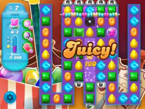 Candy Crush Soda Saga Level 1162 - NO BOOSTERS