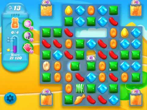 Candy Crush Soda Saga Level 1378 - NO BOOSTERS