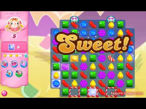 Candy Crush Saga Level 12790 (3 stars, No boosters)